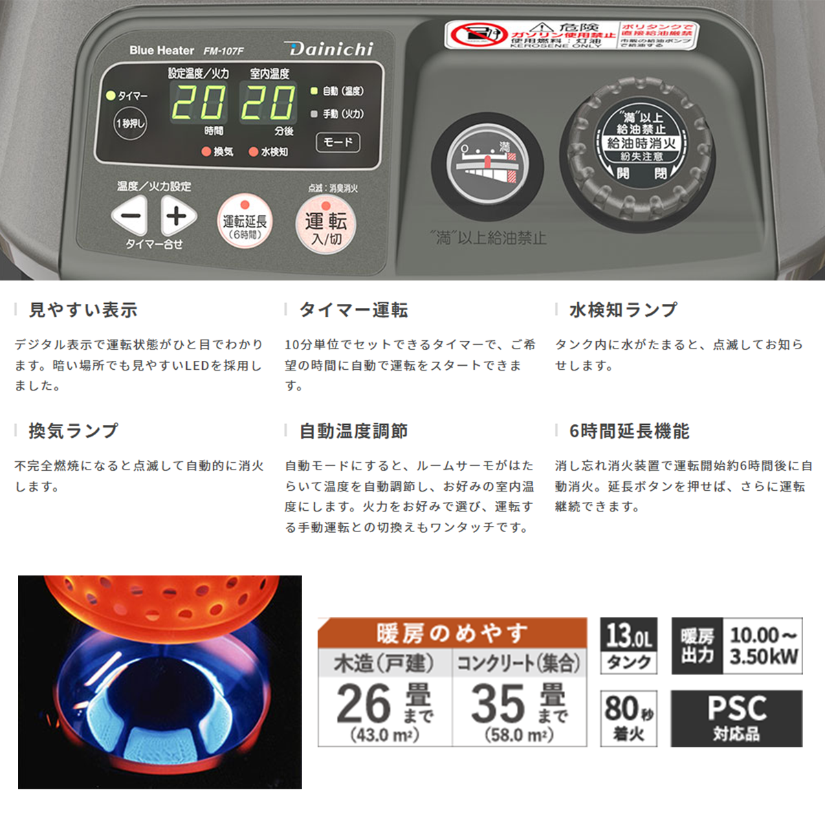 43畳用・業務用ハイパワー・ブルーヒーター(新同) 楽天市場】ダイニチ 