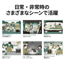 画像をギャラリービューアに読み込む, ポータブルバッテリー
